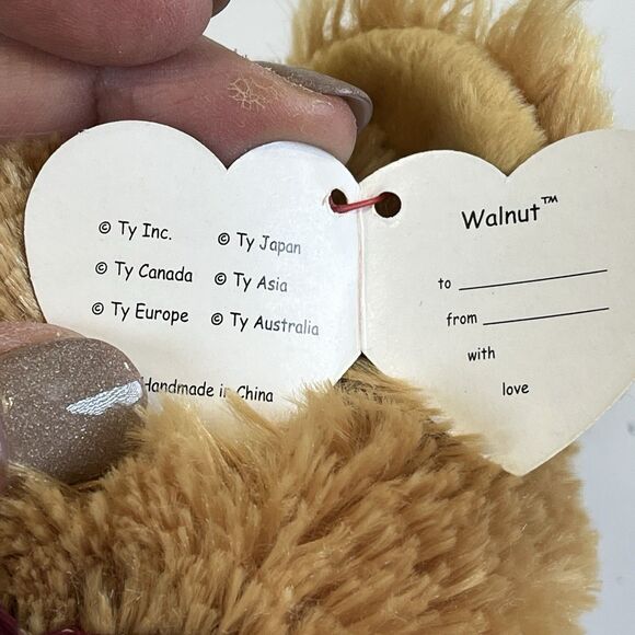 Teddy‎ Bears Lot of 2. One Baby Gund 2002  #43673 & One Ty Classic"Walnut" SOFT - Picture 5 of 11